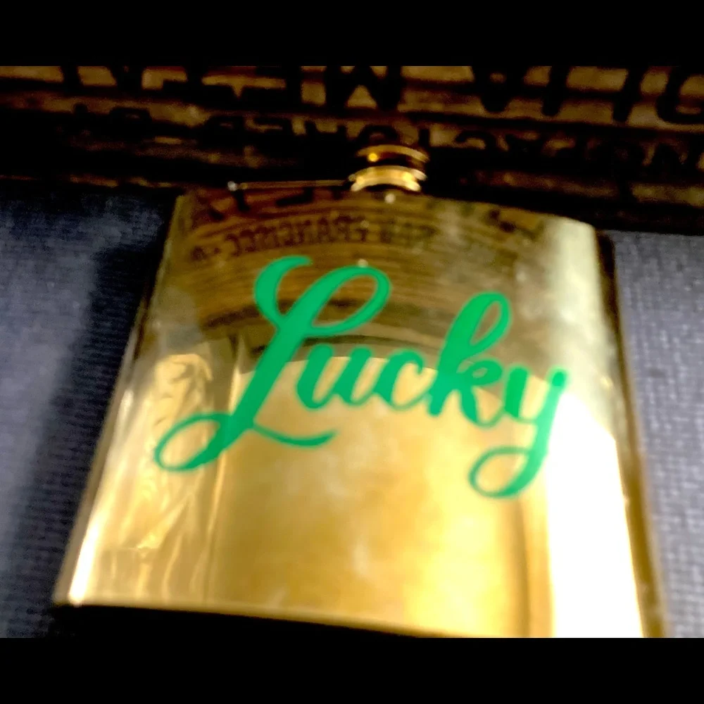 Lucky Metal Flask